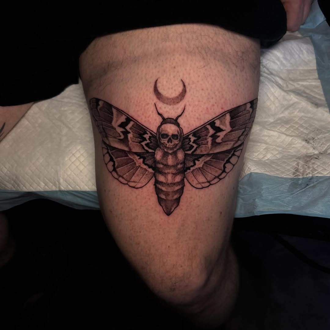 Tattoo by @syddix_art — black_and_grey, illustrative
