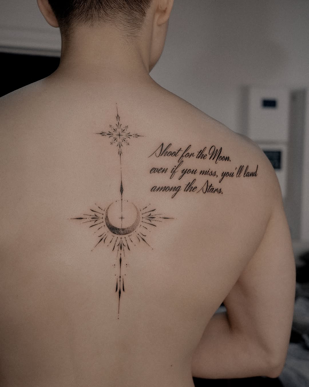 Tattoo by @takeitexxy — fine_line, lettering_script