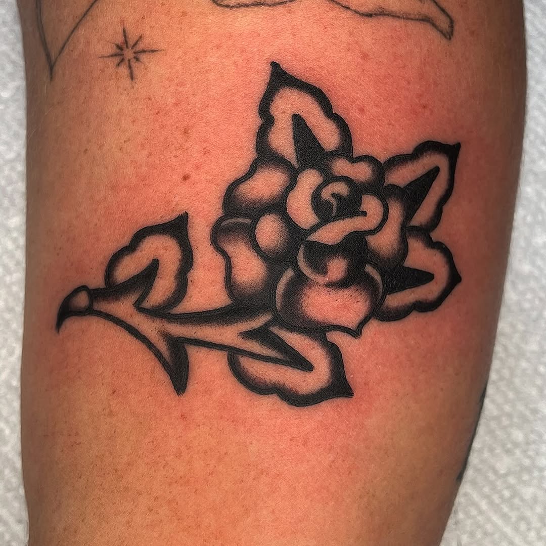 Tattoo by @shorezumi โ american_traditional, black_and_grey