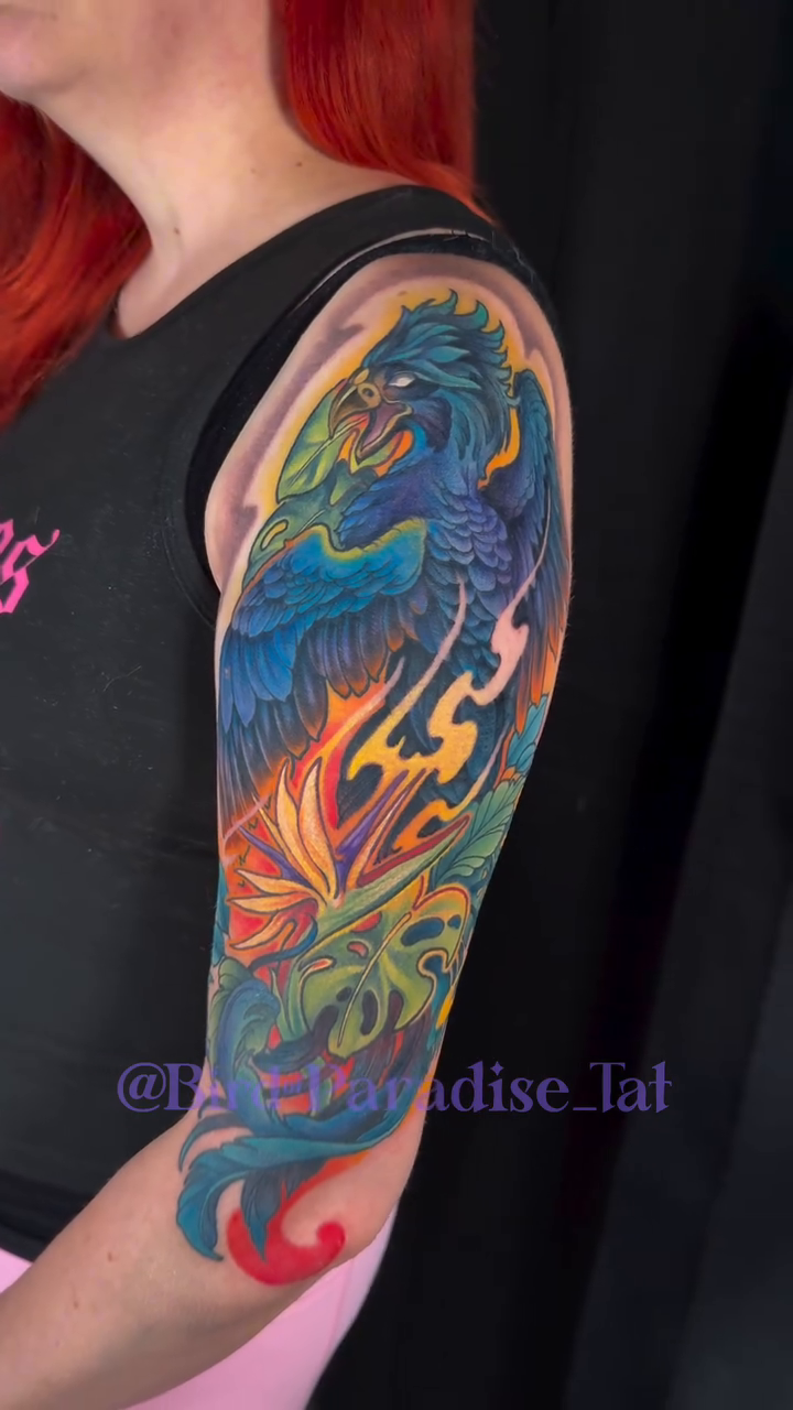 Tattoo by @birdofparadise_tat — illustrative, japanese_irezumi