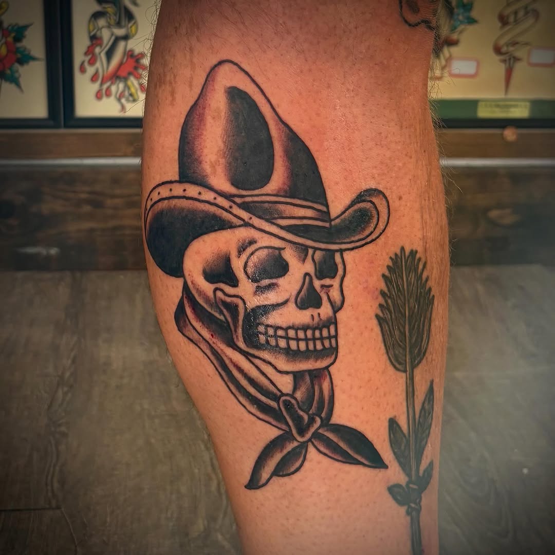 Tattoo by @petemillstattoos — american_traditional, black_and_grey