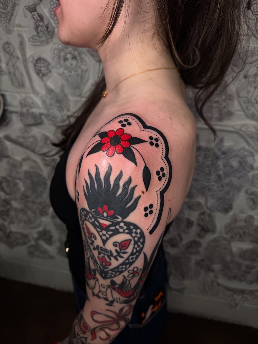 Tattoo by @lilygtattoo β american_traditional