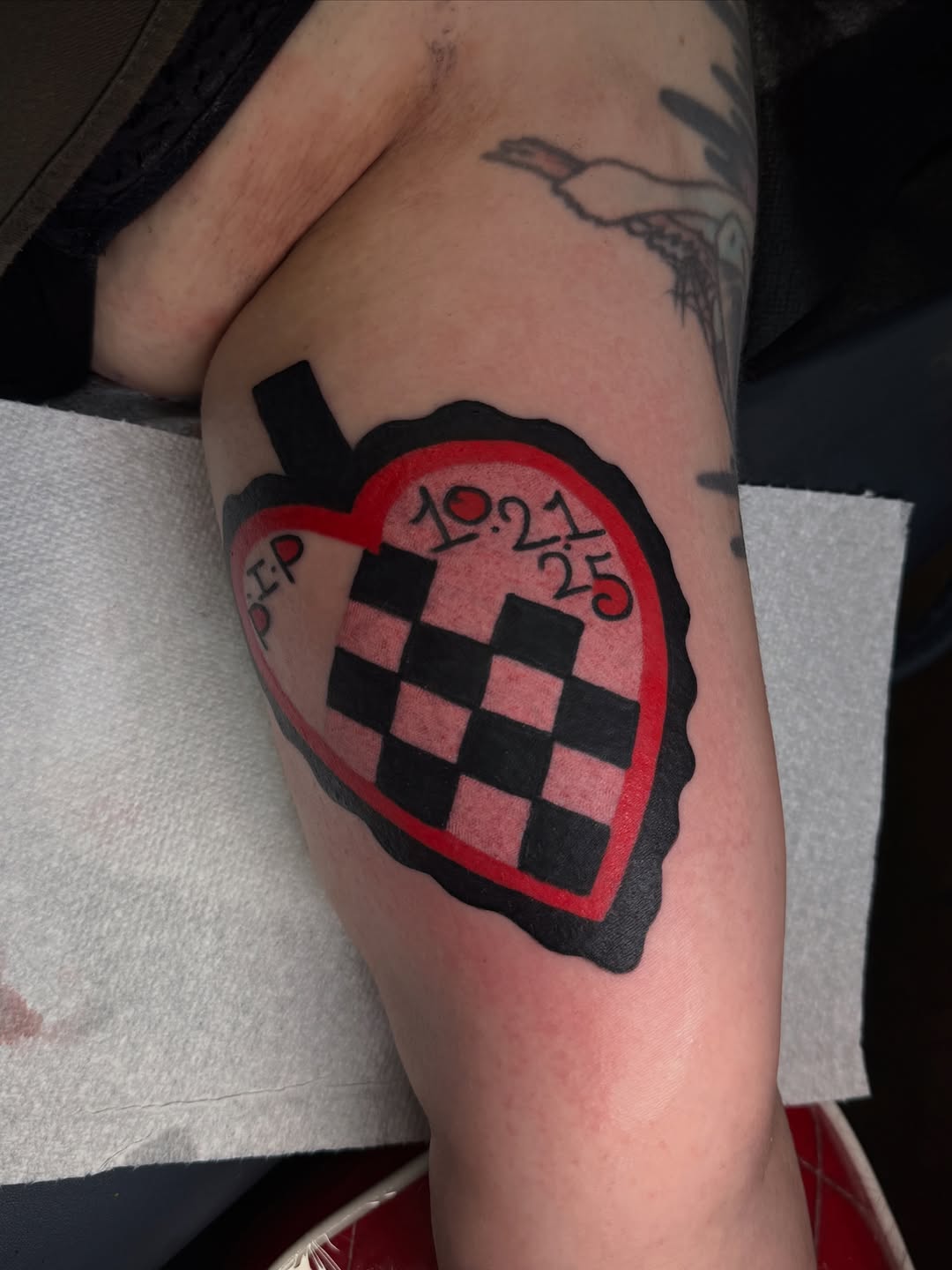 Tattoo by @lilygtattoo β american_traditional, lettering_script