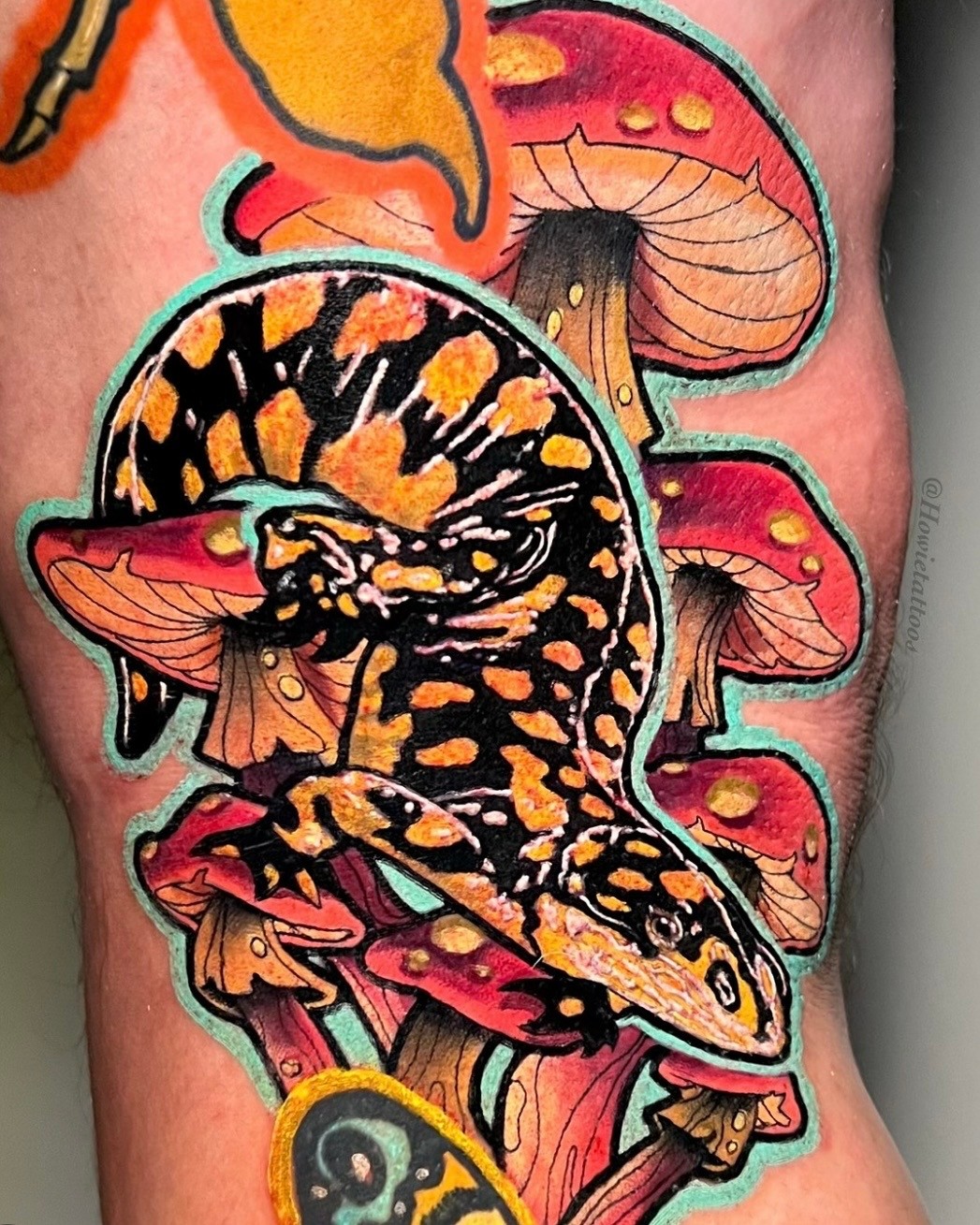 Tattoo by @howietattoos β new_school, illustrative