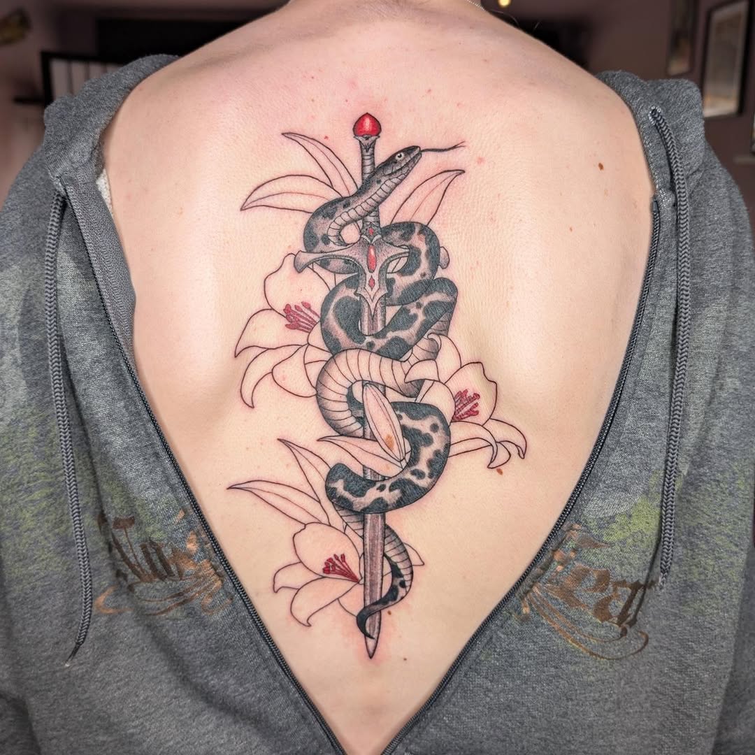 Tattoo by @mimtheyertattoos — realism, black_and_grey