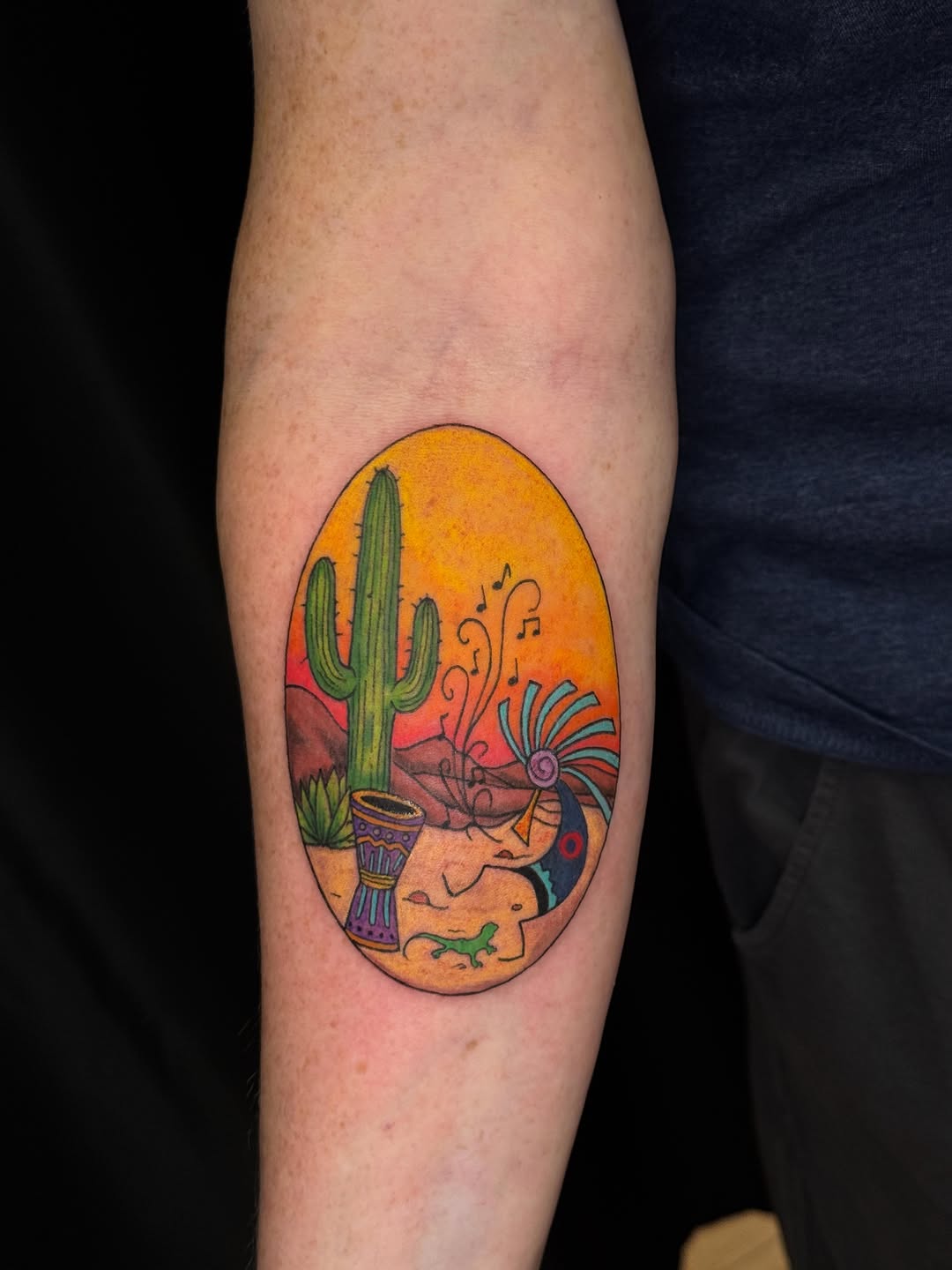 Tattoo by @panda13tattoos — illustrative, new_school