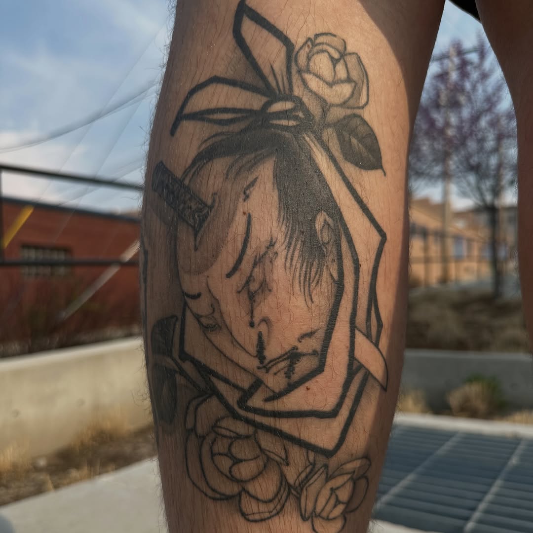 Tattoo by @noeldoestattoos — japanese_irezumi, black_and_grey