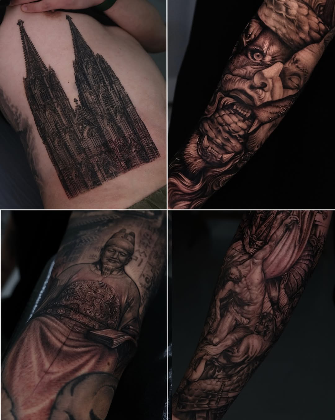 Tattoo by @gisoo.tat β black_and_grey, realism