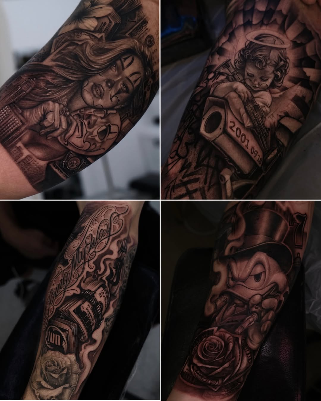 Tattoo by @gisoo.tat β chicano, realism