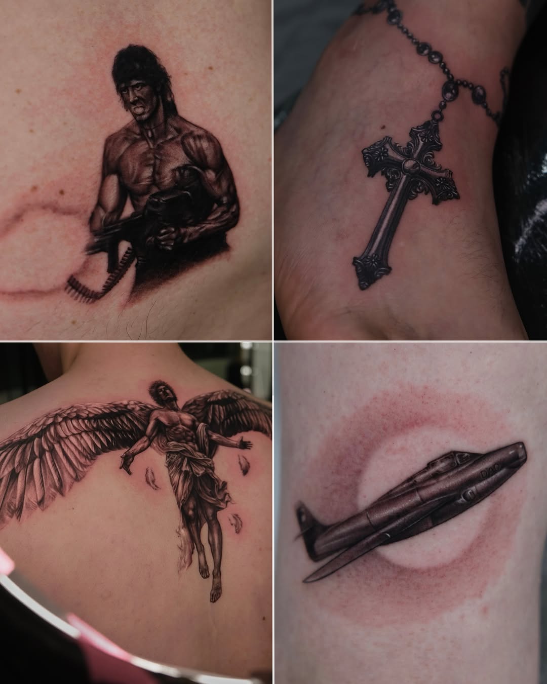 Tattoo by @gisoo.tat β realism, black_and_grey