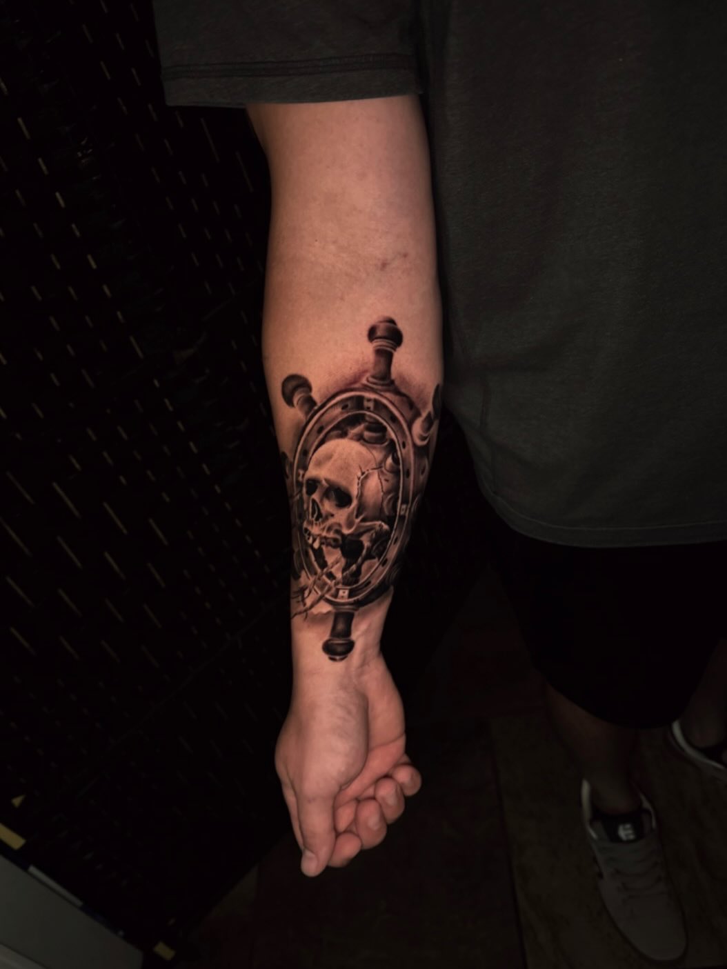 Tattoo by @bretts.ink โ realism, black_and_grey
