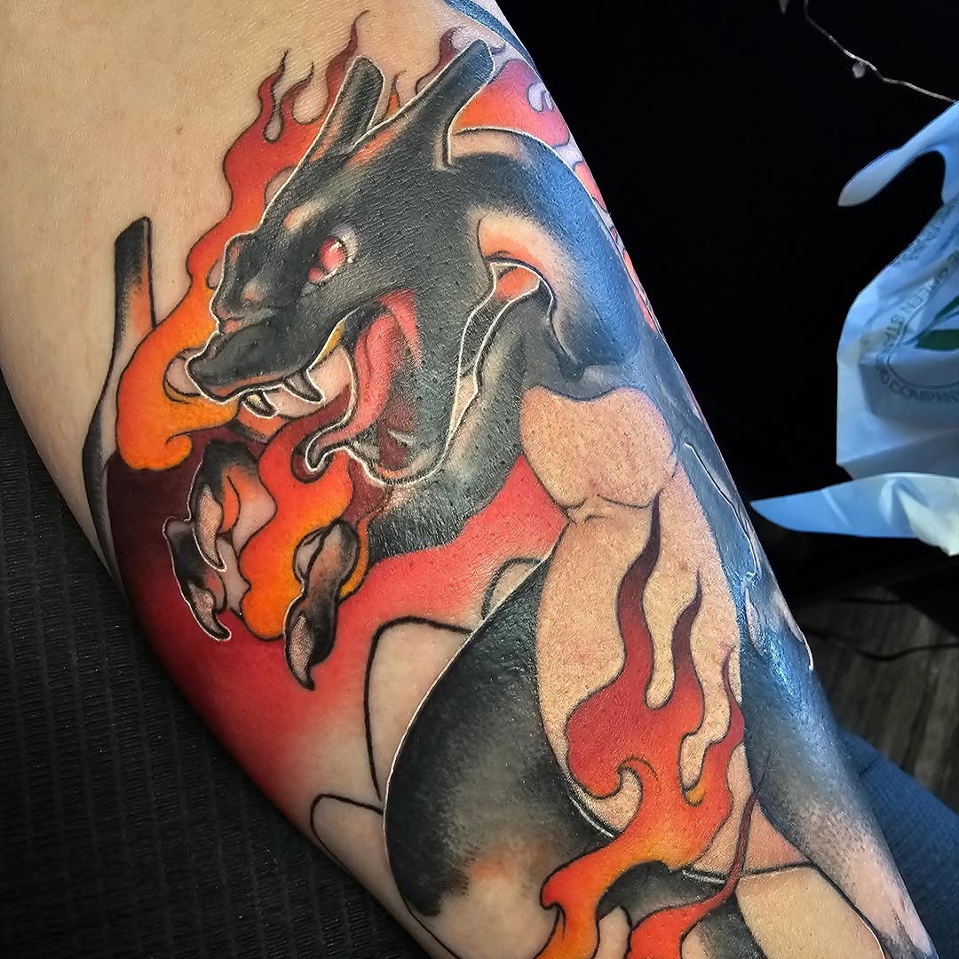 Tattoo by @tatoutofhell — new_school, anime