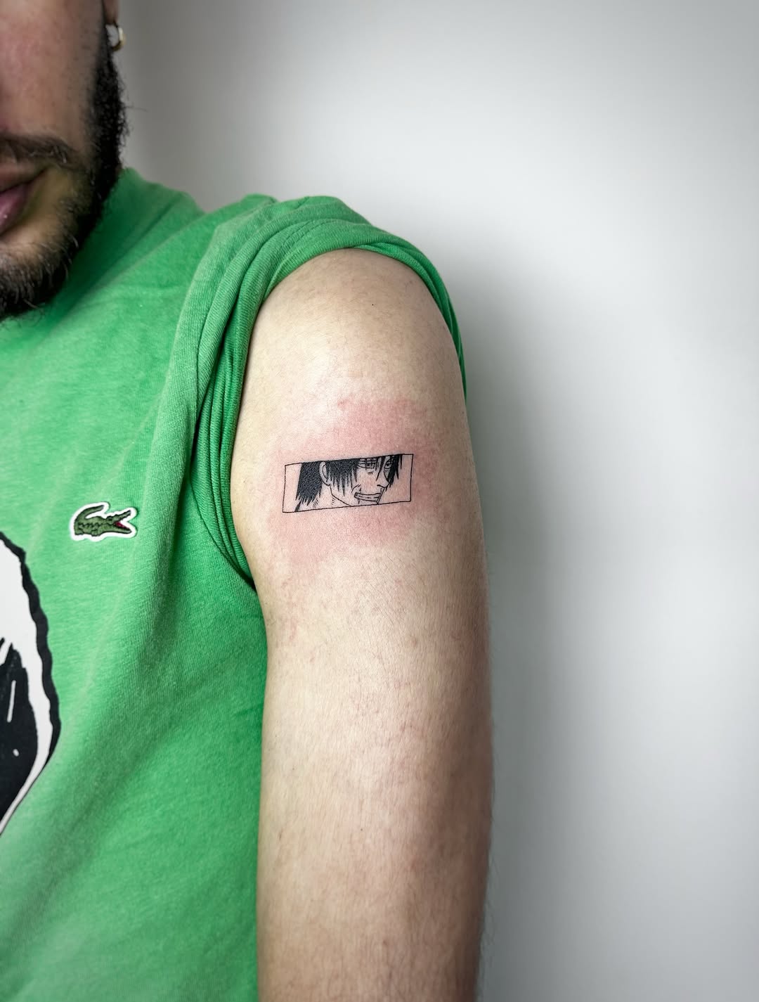 Tattoo by @culottee.ttt — illustrative, anime