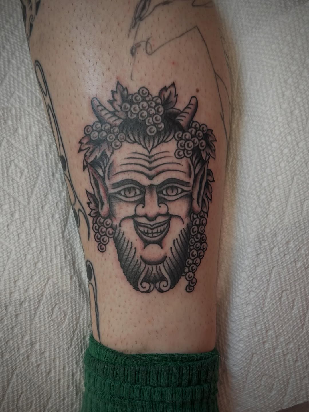 Tattoo by @paultrimbletattoo — american_traditional, black_and_grey