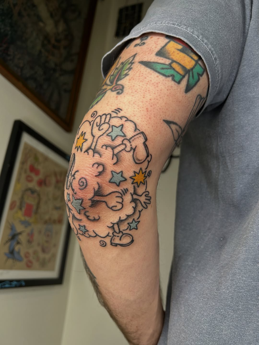 Tattoo by @scratch.witch — ignorant, new_school