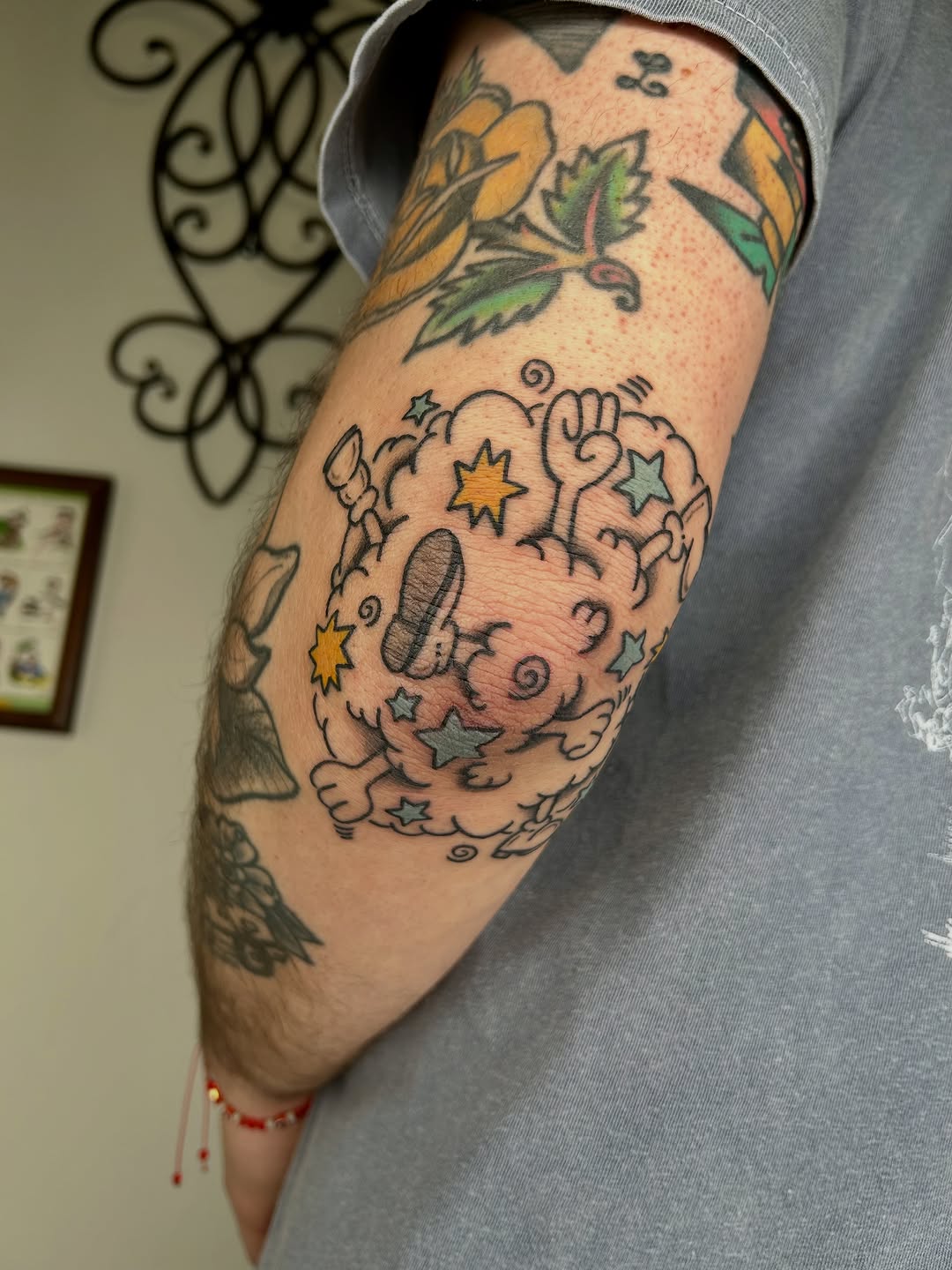 Tattoo by @scratch.witch — new_school