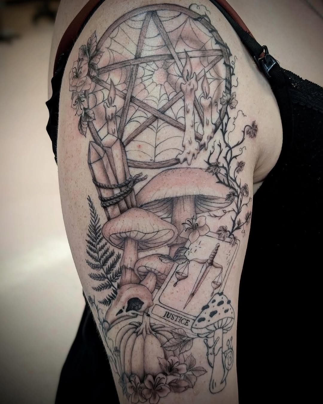 Tattoo by @rhitattoos โ black_and_grey