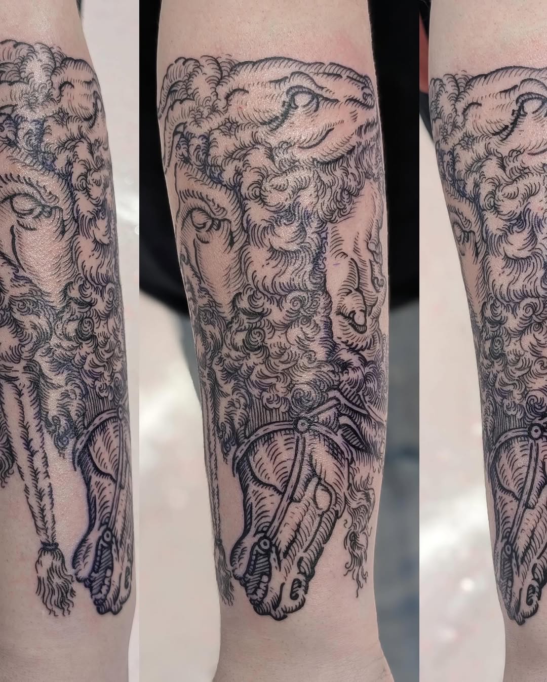 Tattoo by @rhitattoos โ blackwork