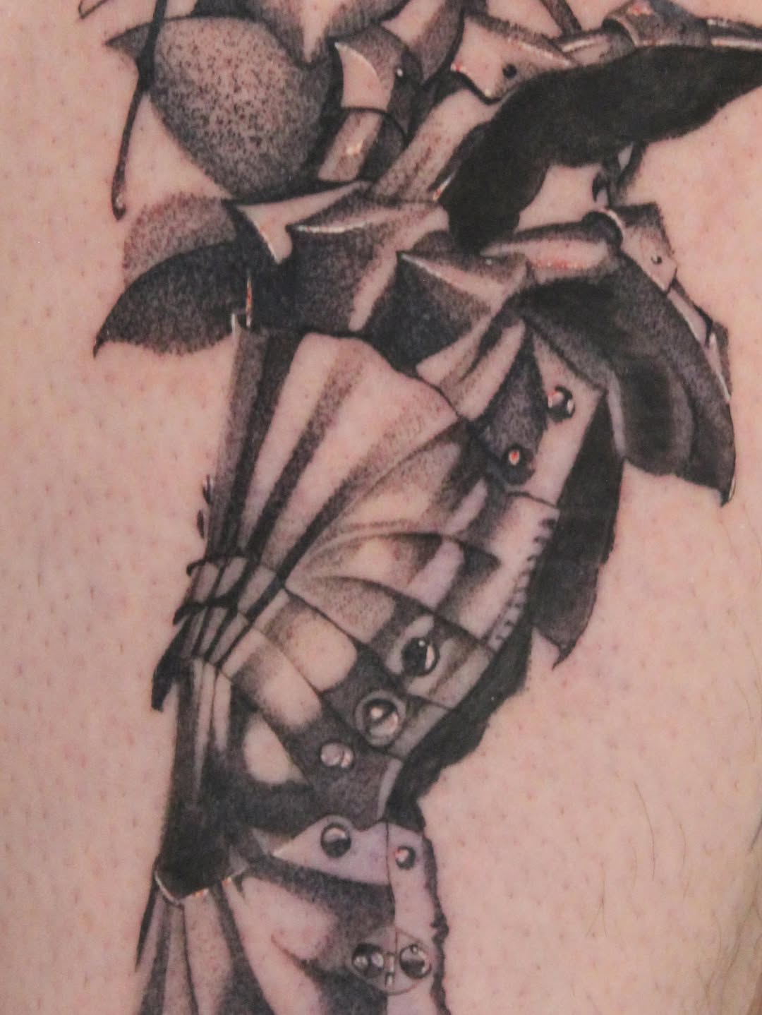 Tattoo by @jaymarietattoos — realism, dark_realism
