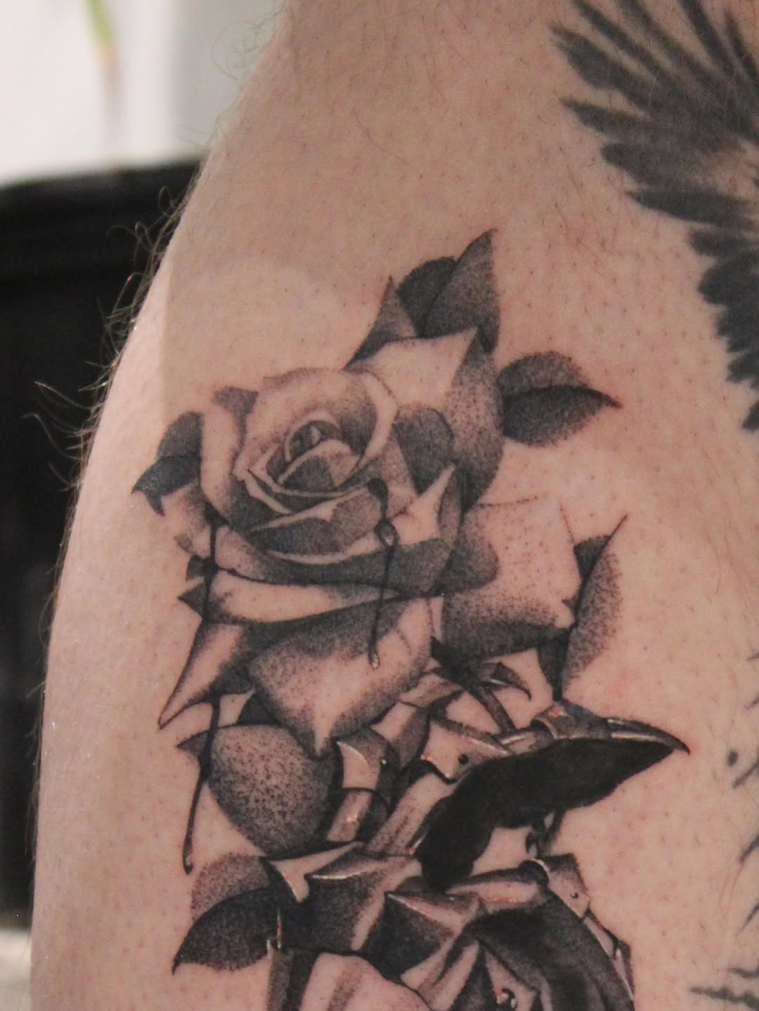 Tattoo by @jaymarietattoos — black_and_grey, realism