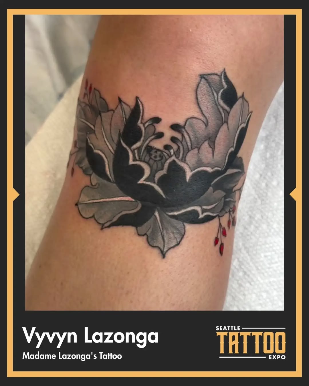 Tattoo by @madamelazongastattoo — japanese_irezumi, black_and_grey
