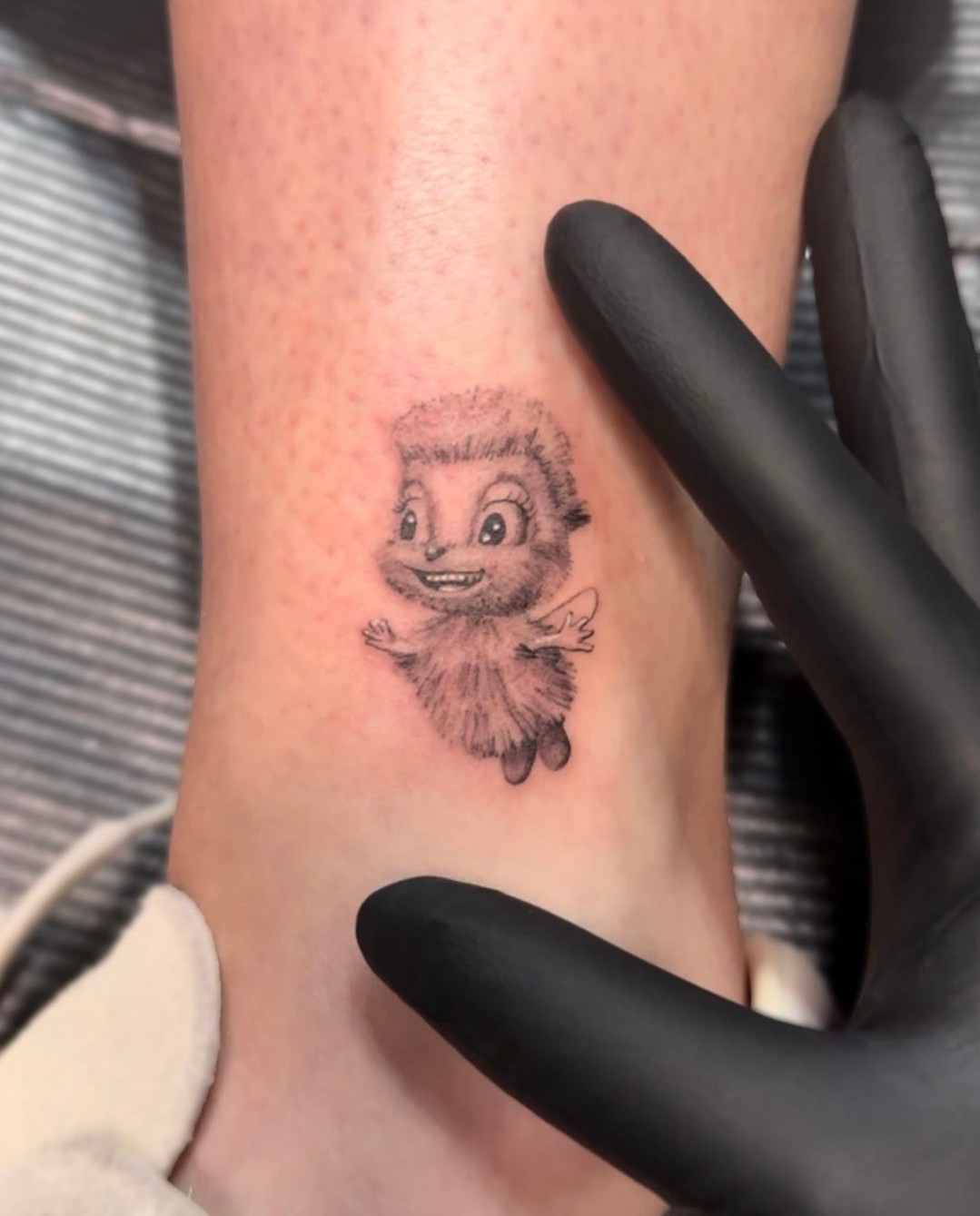 Tattoo by @ernieinks — black_and_grey