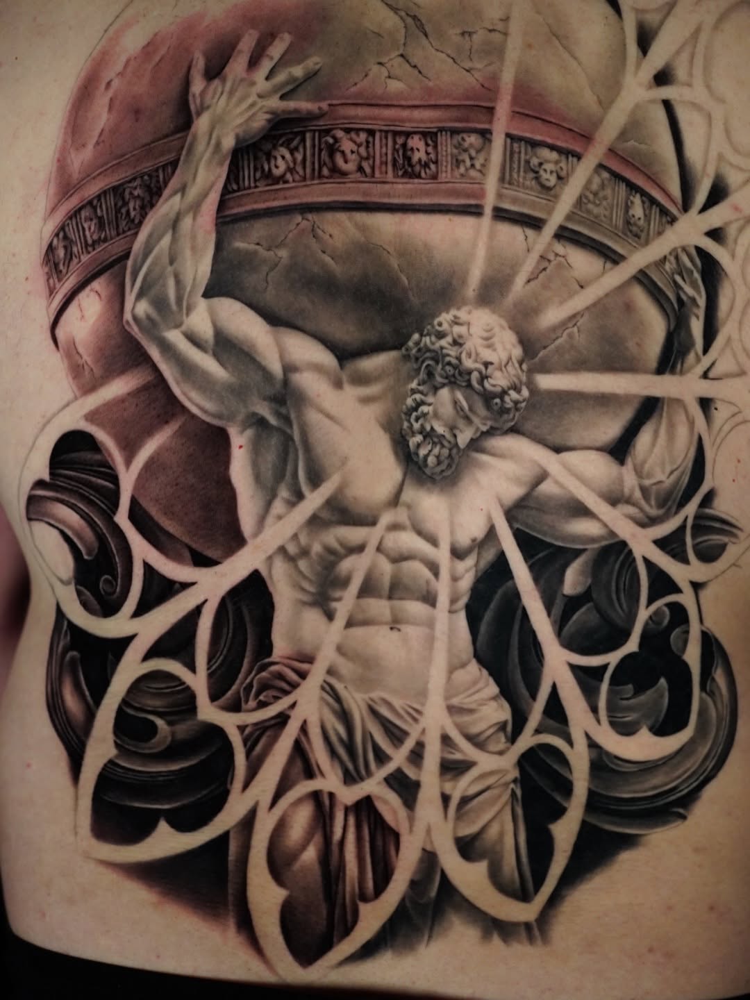 Tattoo by @april.rayne.tattoos β realism, black_and_grey
