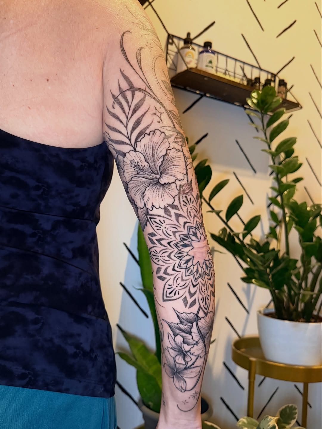 Tattoo by @staytruetat2 β illustrative, dotwork