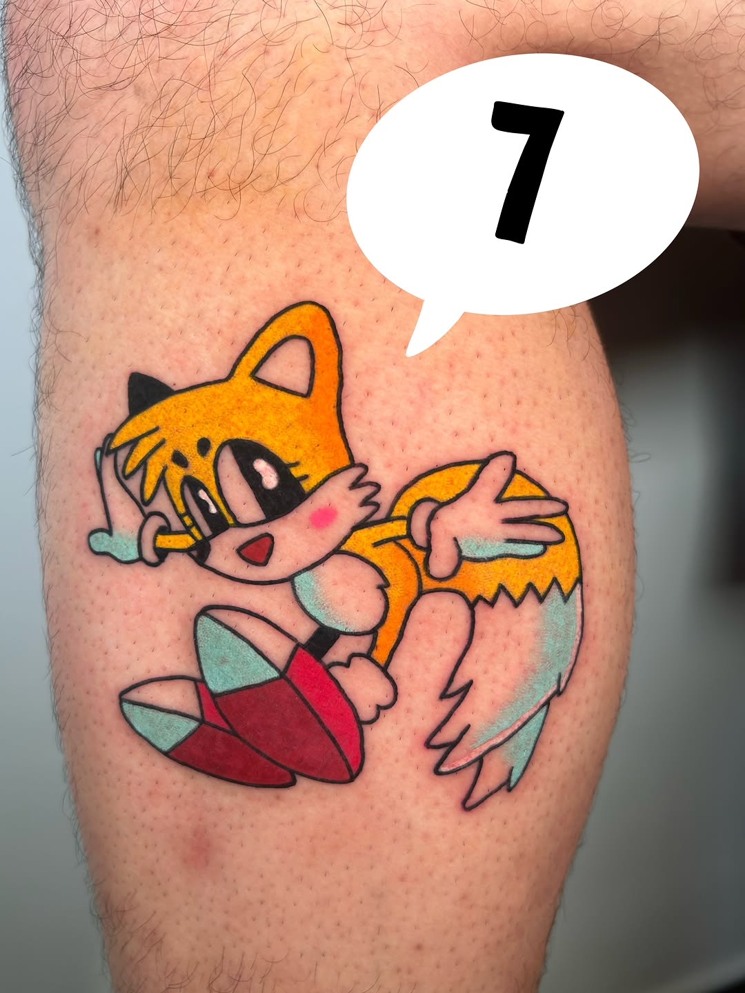 Tattoo by @chronic_the_hedgeh0g — illustrative, new_school