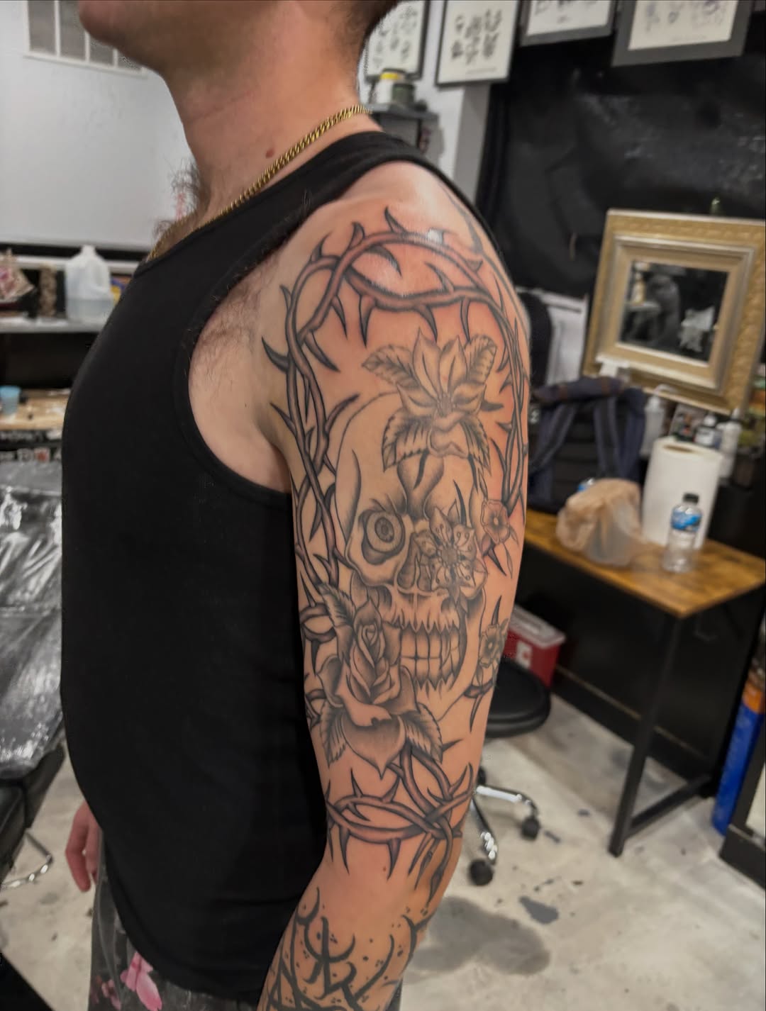 Tattoo by @miklo_tatuajes โ black_and_grey, illustrative