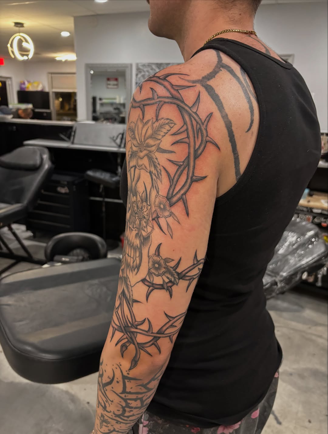 Tattoo by @miklo_tatuajes โ black_and_grey, illustrative