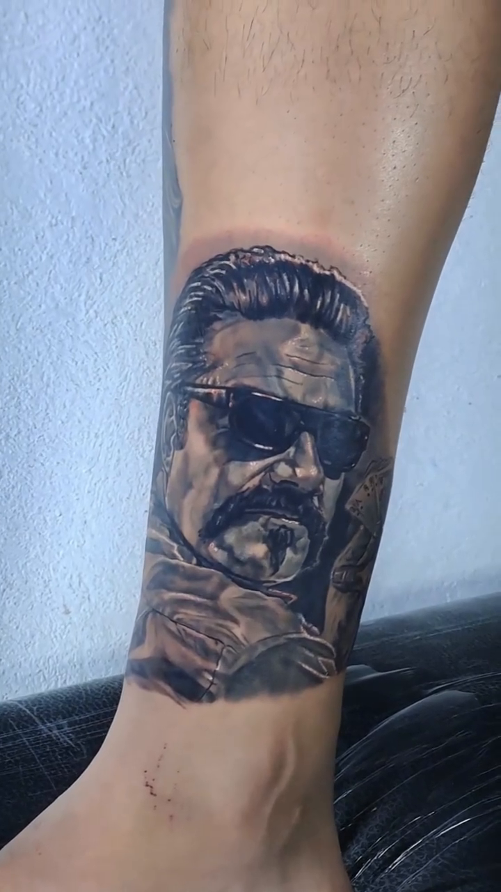 Tattoo by @casa.clock β realism, black_and_grey