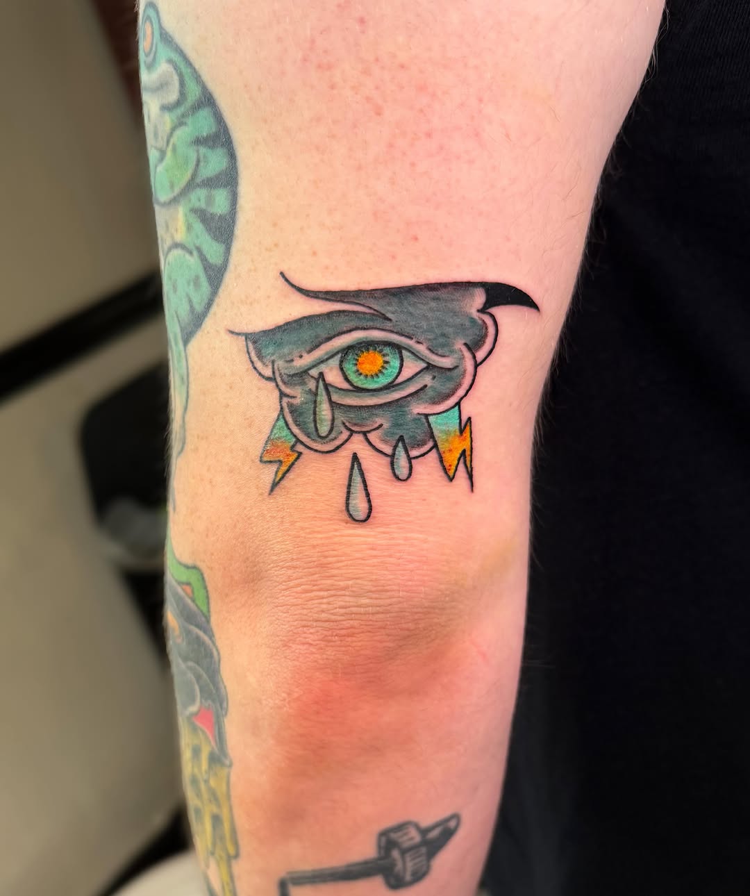 Tattoo by @thebananacult — american_traditional, illustrative