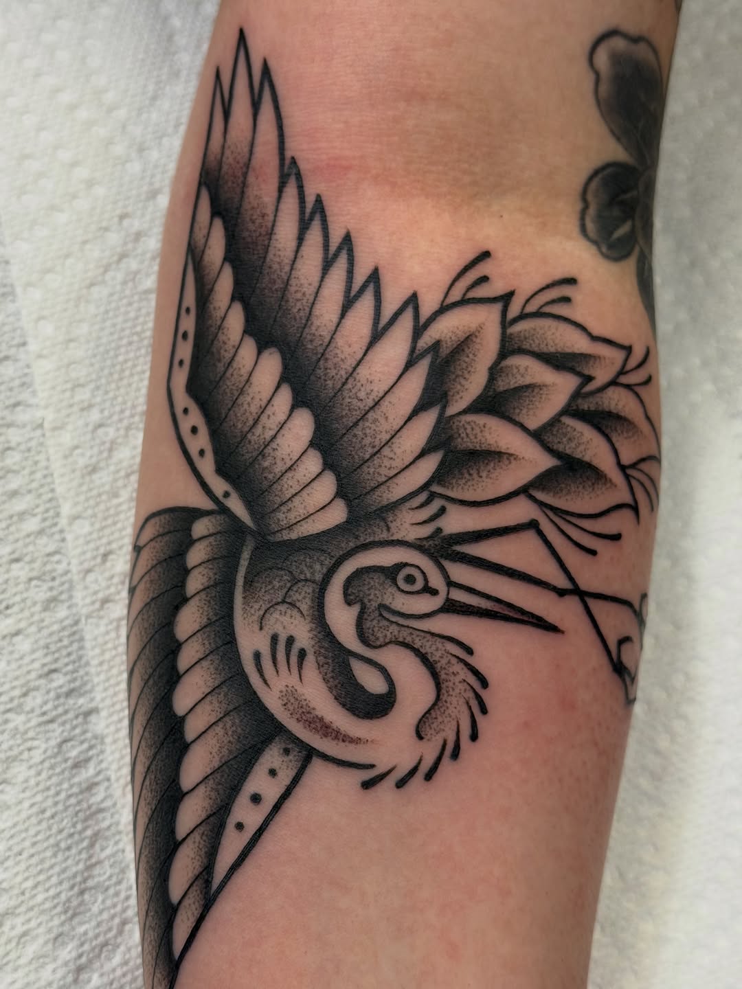 Tattoo by @inkedbyjenna — illustrative, black_and_grey