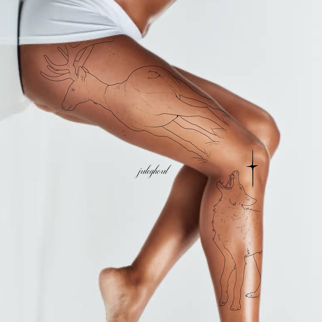 Tattoo by @juleghoul — fine_line, illustrative