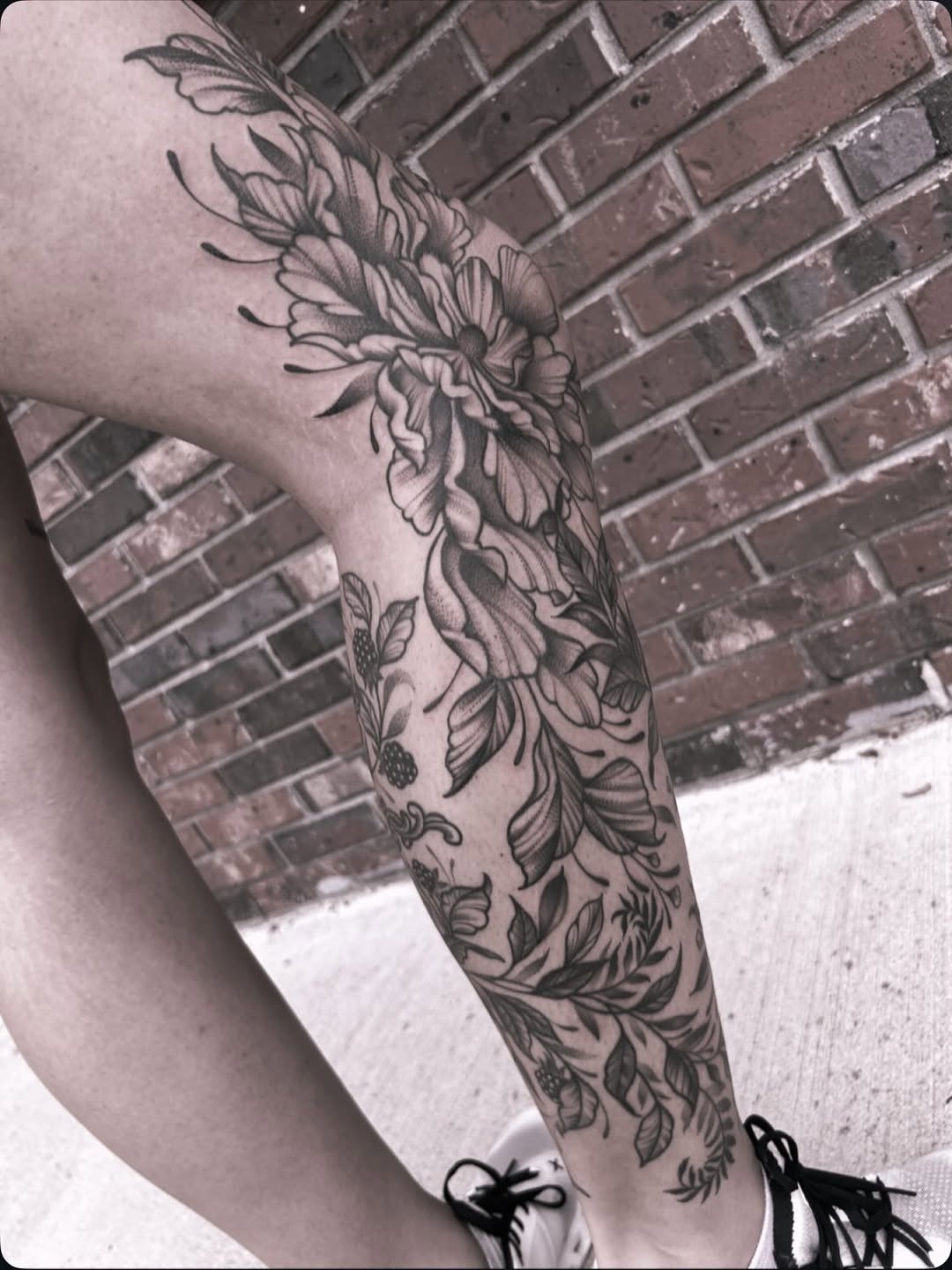 Tattoo by @tattoosbyanna_ — black_and_grey