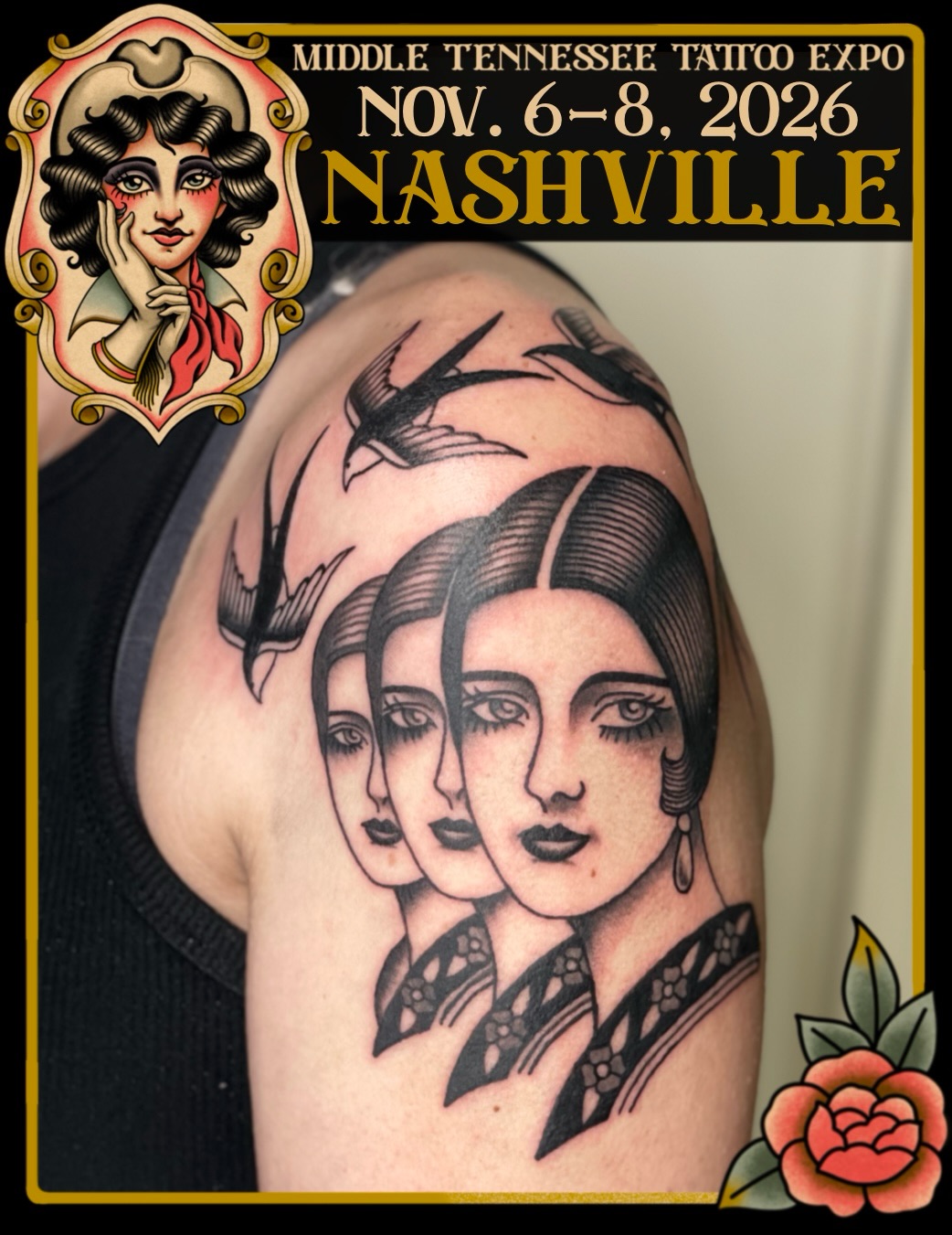 Tattoo by @toniaraye_tattoo — american_traditional, black_and_grey