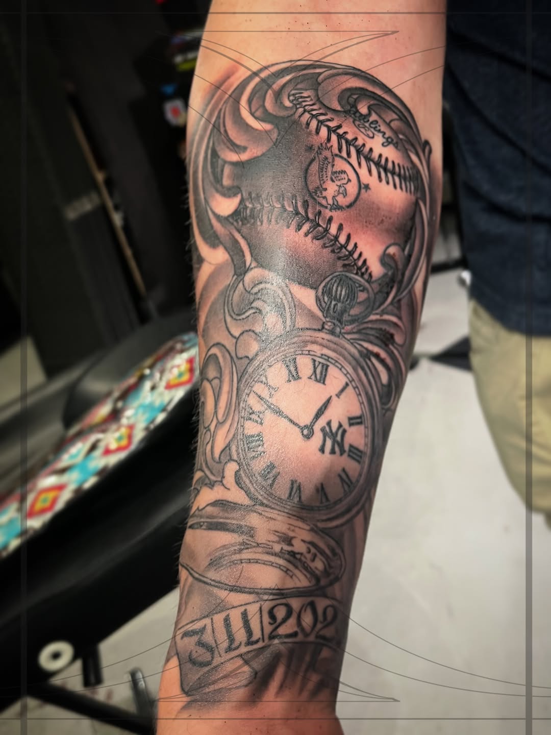 Tattoo by @tashathegrey — realism, black_and_grey