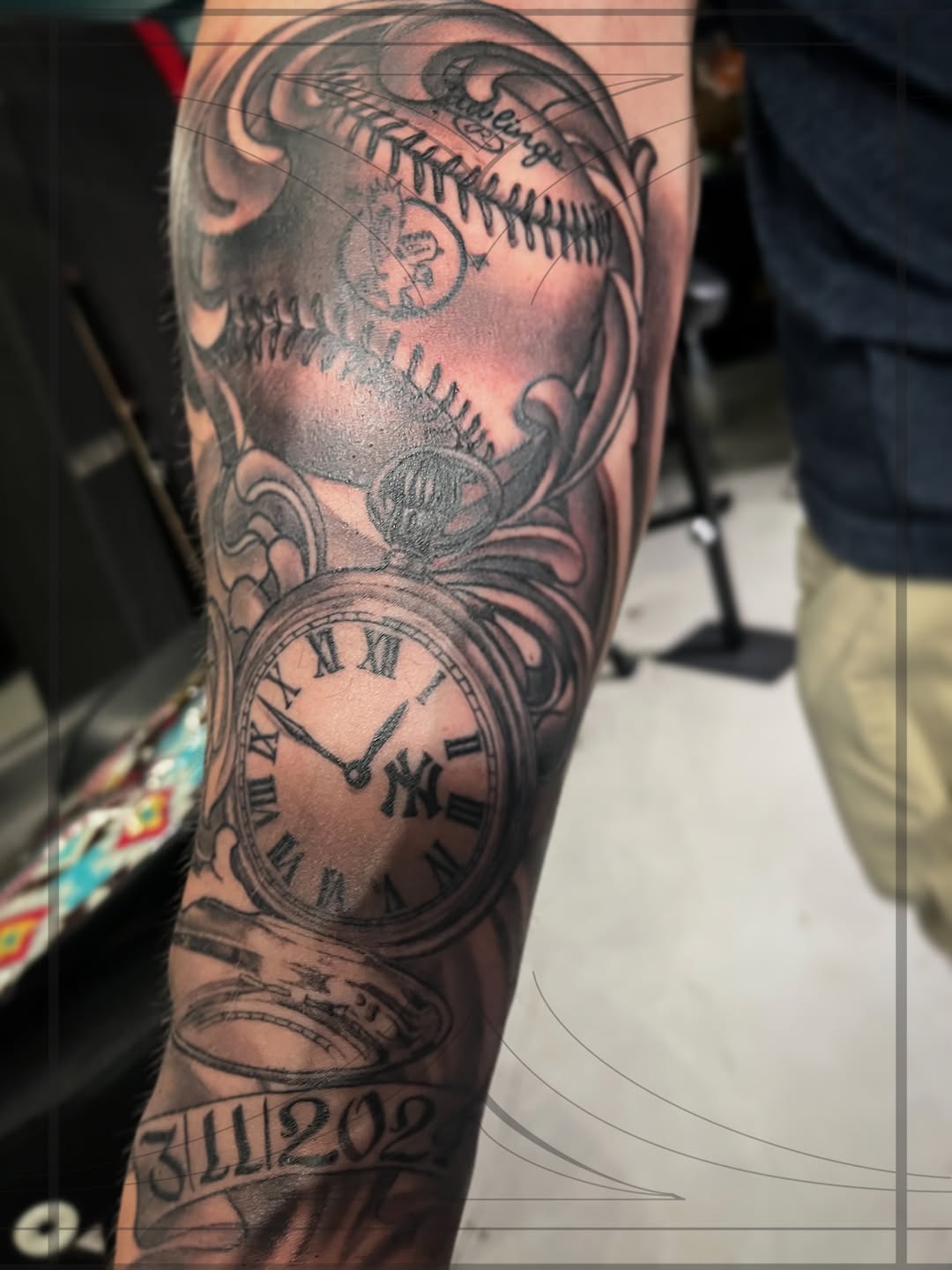 Tattoo by @tashathegrey — realism, black_and_grey