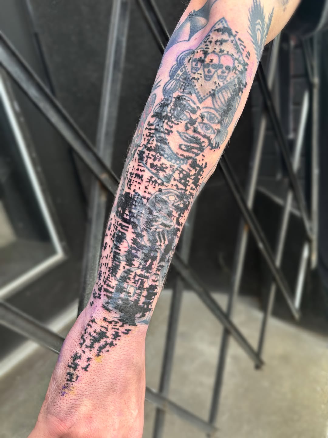 Tattoo by @cooperfckingtats — blackwork