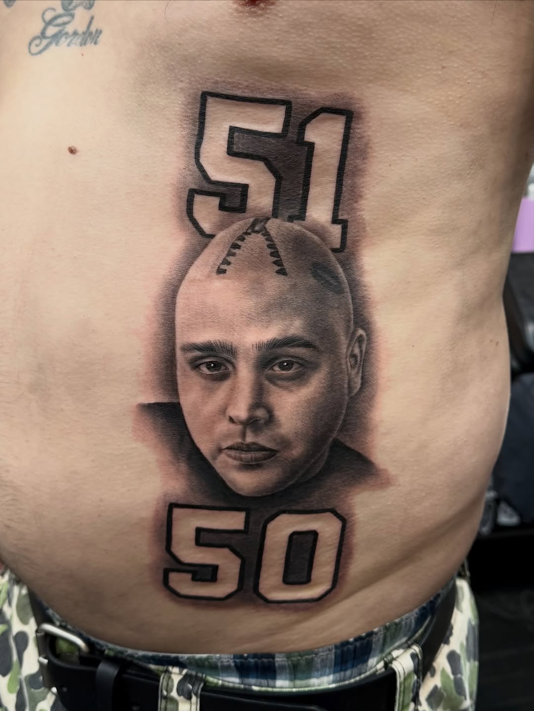 Tattoo by @smileyartla — realism, black_and_grey