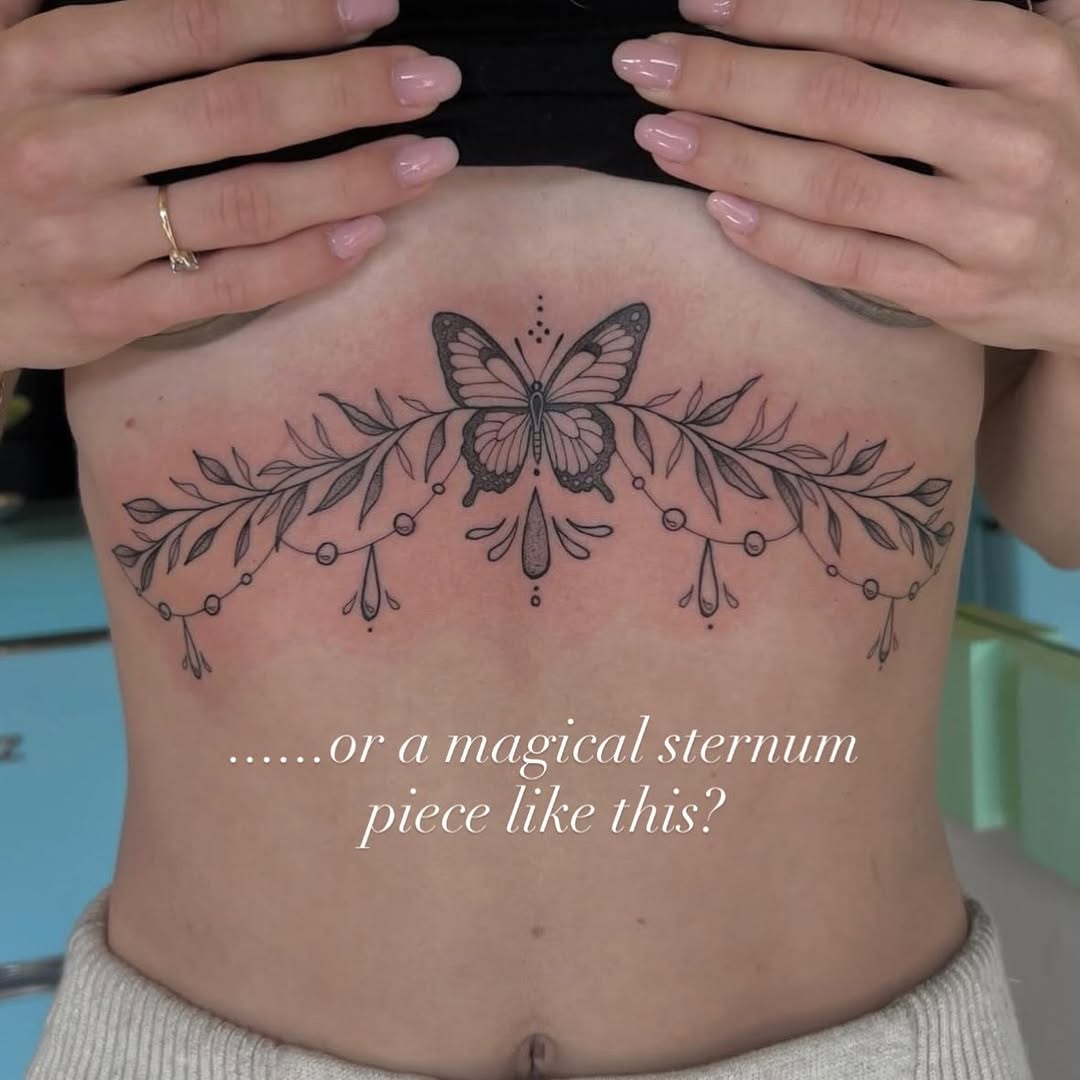 Tattoo by @alliemoontattoo — fine_line, ornamental