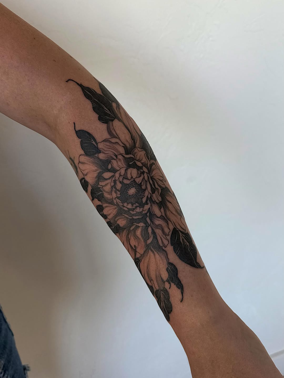 Tattoo by @bohemycollective — black_and_grey, illustrative