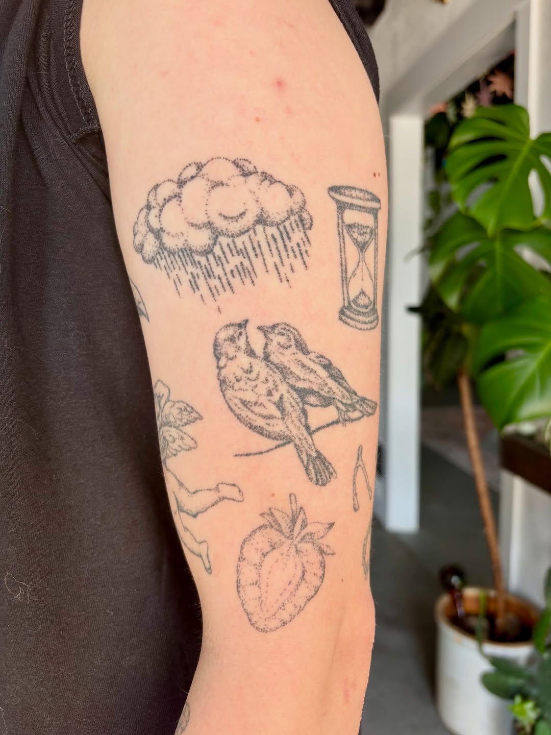 Tattoo by @seneca_studios — dotwork, illustrative