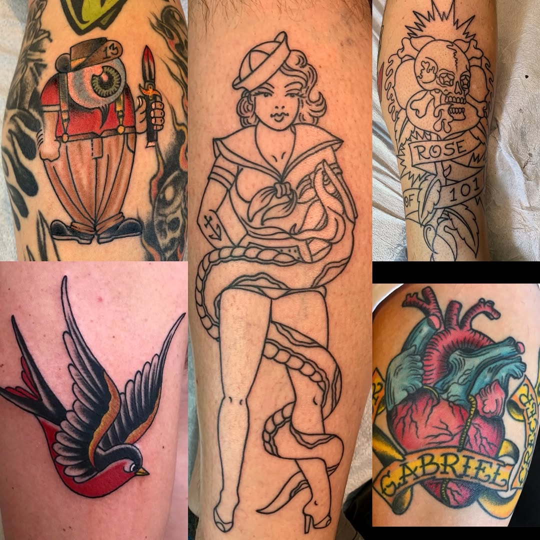 Tattoo by @mctkep — american_traditional, illustrative