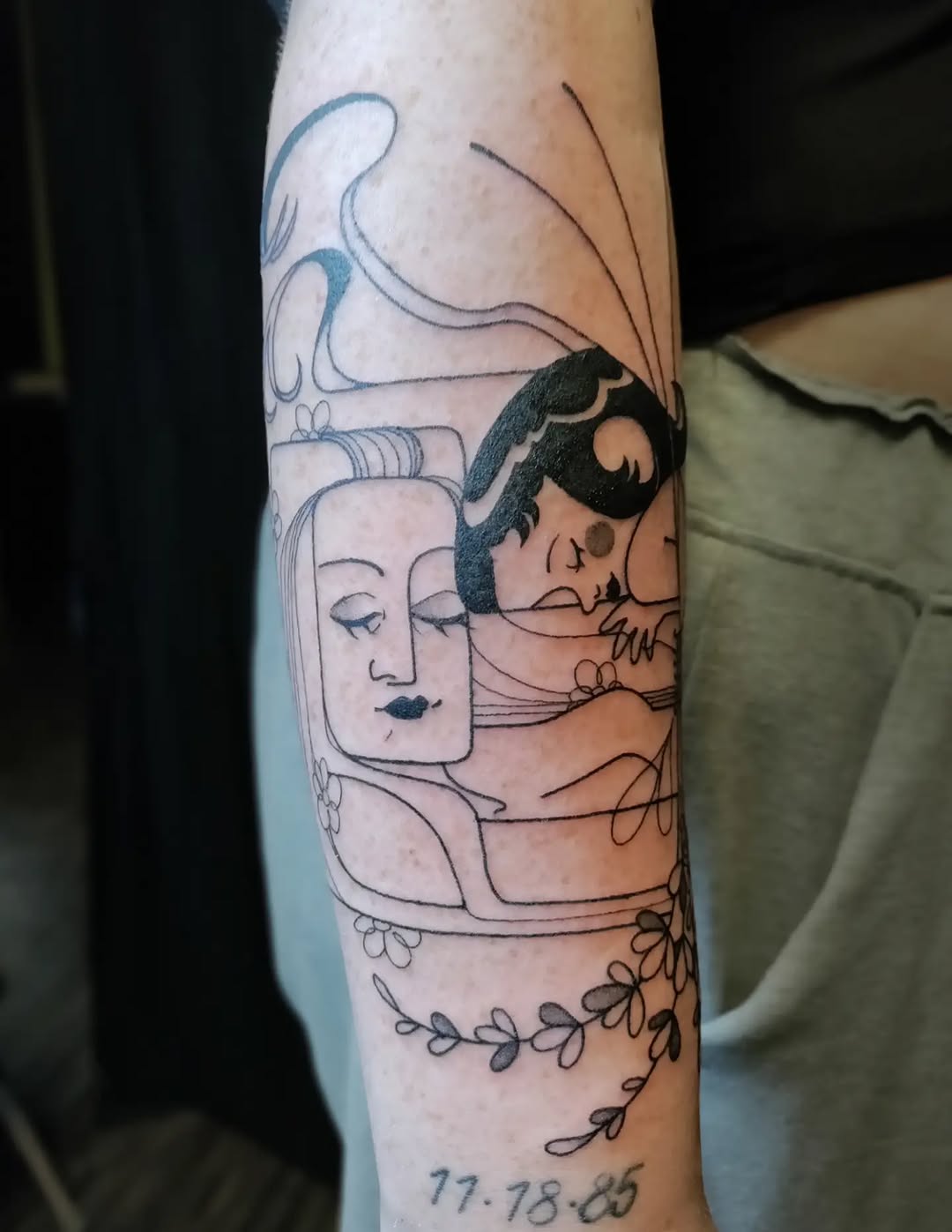 Tattoo by @harvest_moon_tattoos — black_and_grey, illustrative
