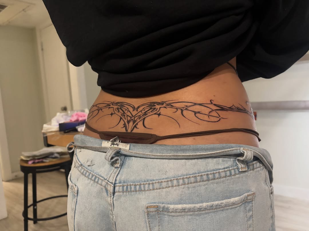 Tattoo by @miffythereaper — tribal