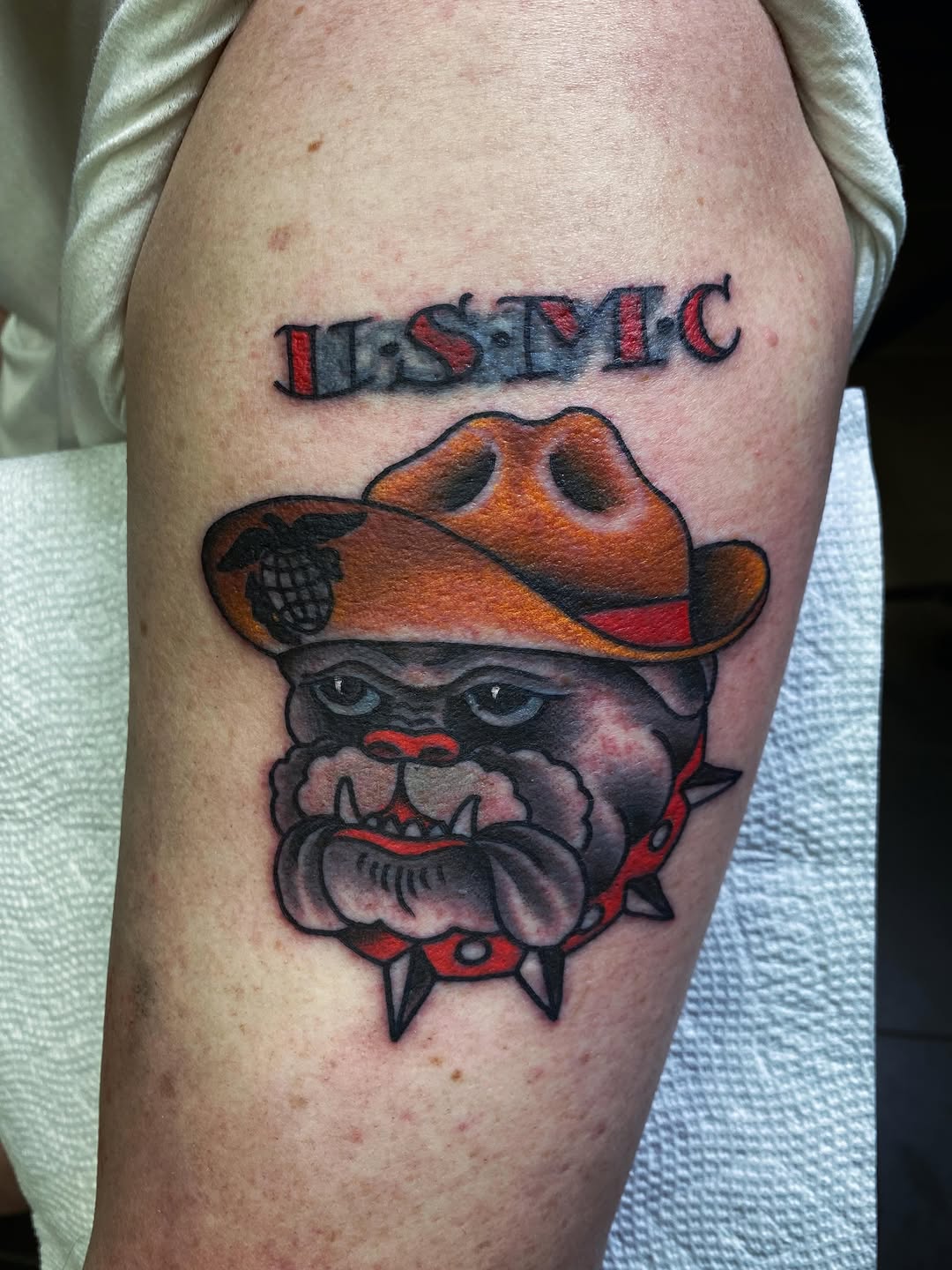 Tattoo by @nathanruffinojr — american_traditional, black_and_grey
