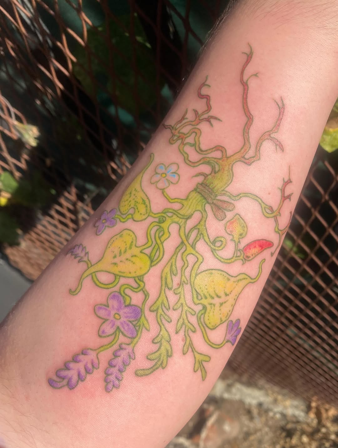 Tattoo by @magic_rabbitt โ watercolor