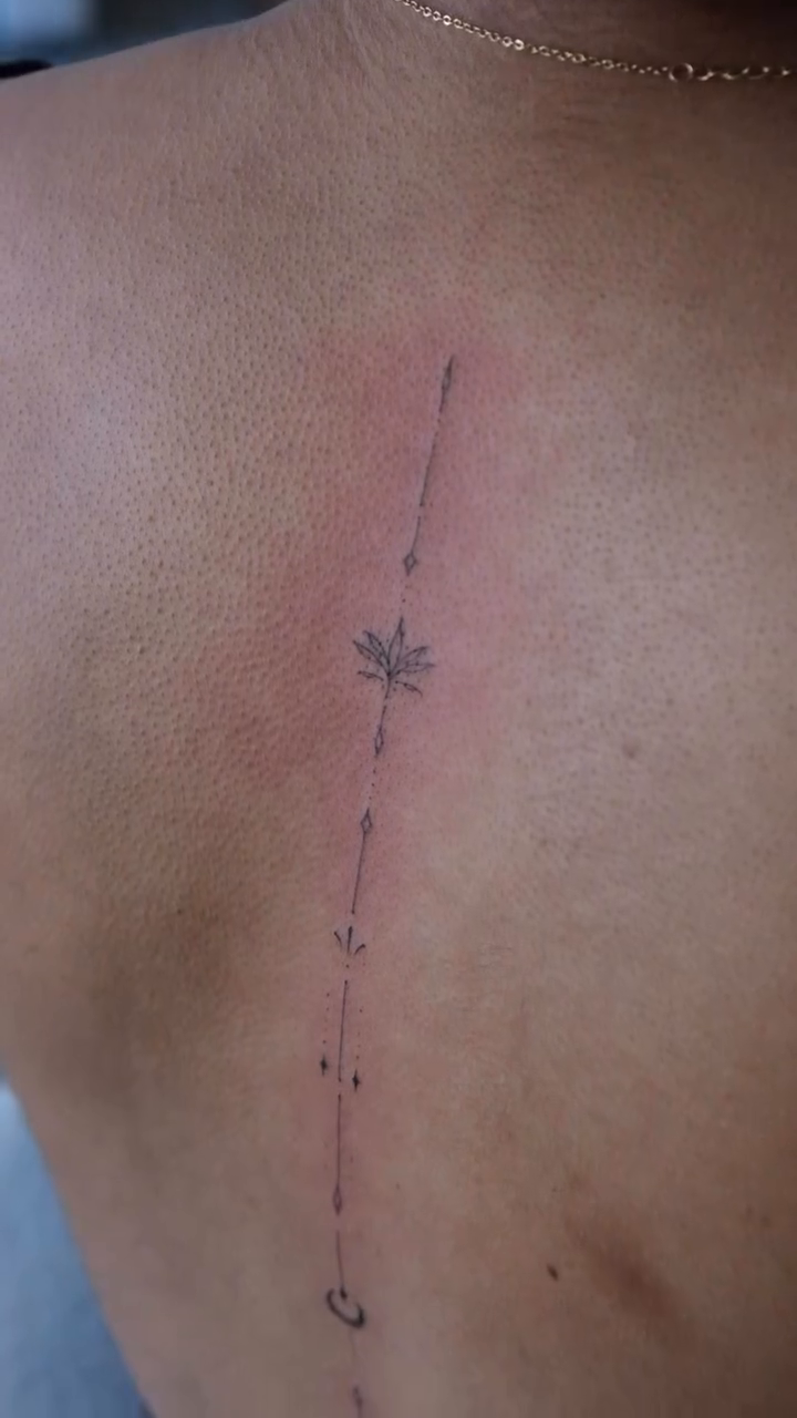 Tattoo by @inkpress.mags — fine_line, minimalist